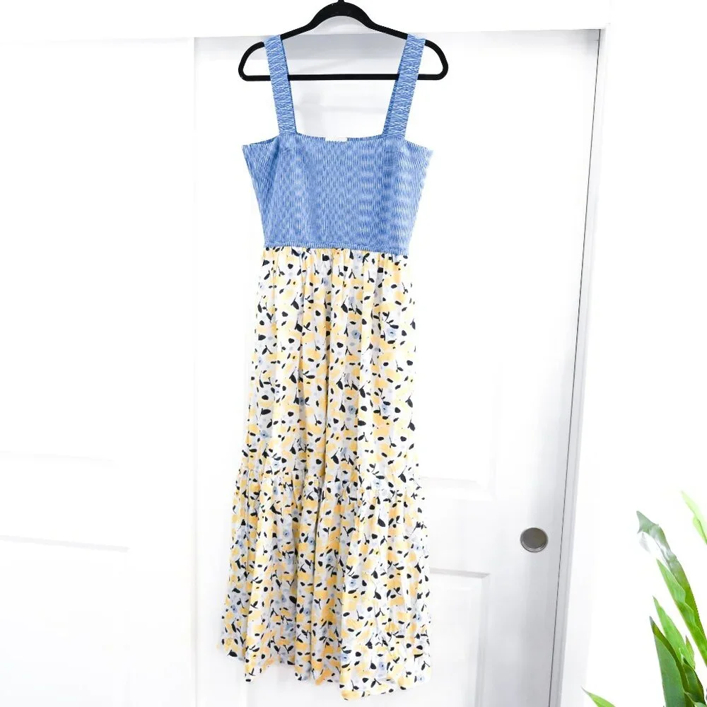 Tanya Taylor Size XL Gianna Printed Midi Dress - Picture 2 of 10